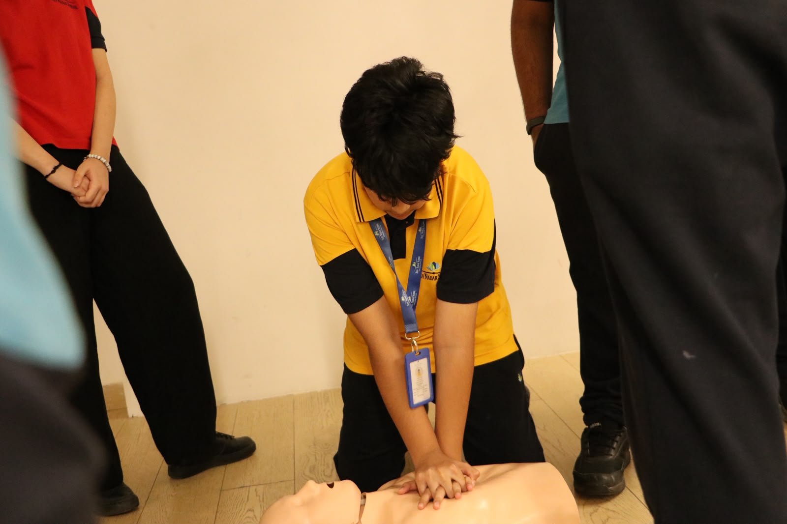 Hands-On CPR Training Program Conducted at Shiv Nadar School, Gurgaon