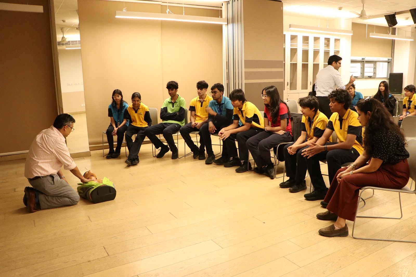 Hands-On CPR Training Program Conducted at Shiv Nadar School, Gurgaon