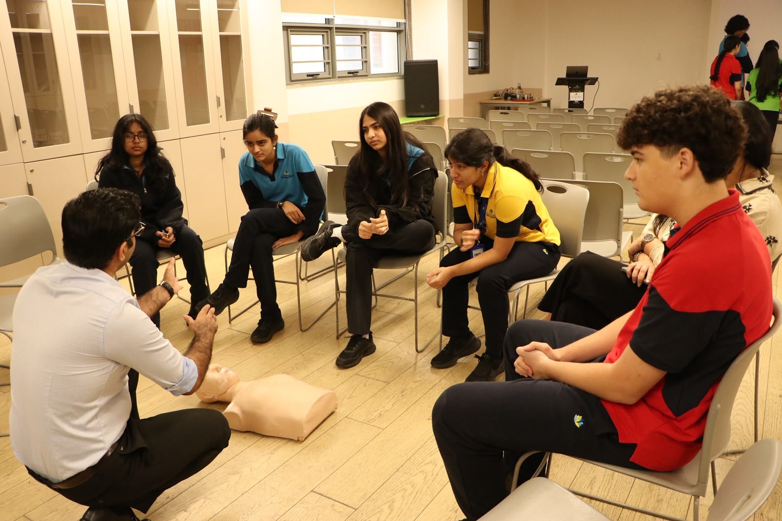 Hands-On CPR Training Program Conducted at Shiv Nadar School, Gurgaon